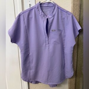 Figs Montex Technical Collection lavender scrub top